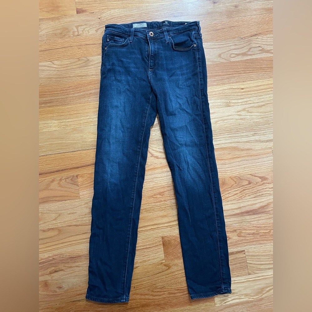 Adriano Goldschmied The Prima Mid-rise cigarette jeans.